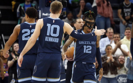 莫兰特复出17分杰伦-格林空砍32分 JJJ37+10灰熊130-125险胜火箭 莫兰特复出17分杰伦-格林空砍32分 JJJ37+10灰熊130-125险胜火箭