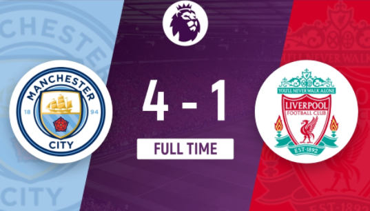 英超-格拉利什丁丁均传射小蜘蛛破门 曼城4-1大胜利物浦距榜首5分 英超-格拉利什丁丁均传射小蜘蛛破门 曼城4-1大胜利物浦距榜首5分