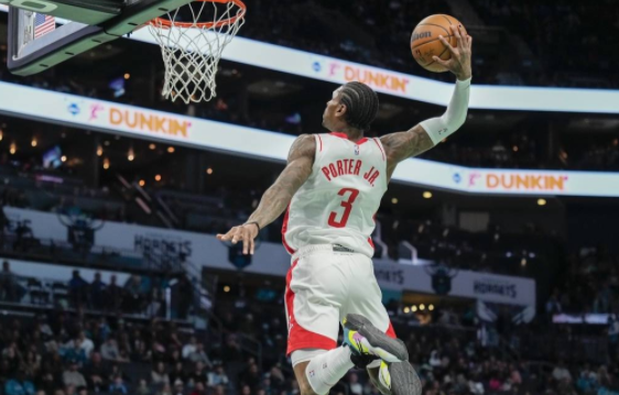 波特26+5杰伦-格林26+6+3 申京14+21火箭112-109送黄蜂四连败 波特26+5杰伦-格林26+6+3 申京14+21火箭112-109送黄蜂四连败