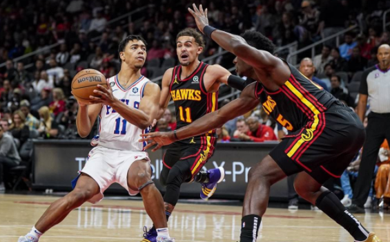 吹杨27+20老鹰加时131-136不敌76人 排第8附加赛战热火 吹杨27+20老鹰加时131-136不敌76人 排第8附加赛战热火