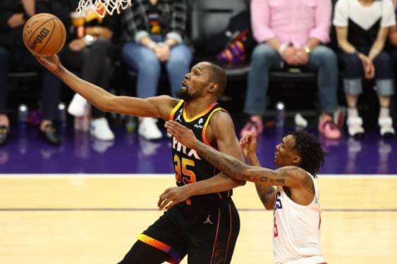 伦纳德31+8+7威少28分 KD布克合砍63分太阳123-109逆转快船 伦纳德31+8+7威少28分 KD布克合砍63分太阳123-109逆转快船