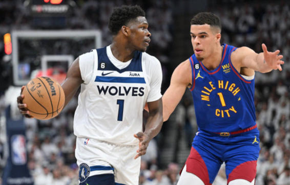 约基奇三双 爱德华兹36+7 唐斯27+7 掘金120-111力克森林狼拿赛点 约基奇三双 爱德华兹36+7 唐斯27+7 掘金120-111力克森林狼拿赛点