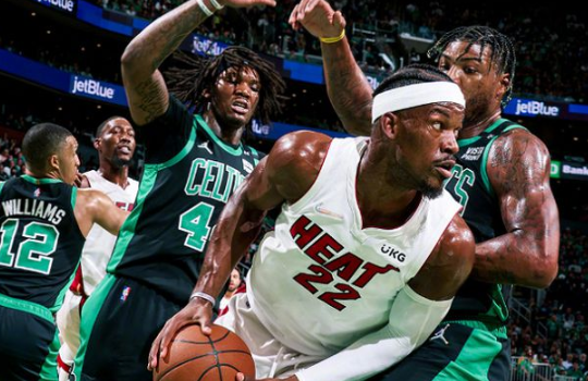 巴特勒16+8+6四落选秀合砍79分 热火128-102狂胜绿军3-0夺赛点 巴特勒16+8+6四落选秀合砍79分 热火128-102狂胜绿军3-0夺赛点