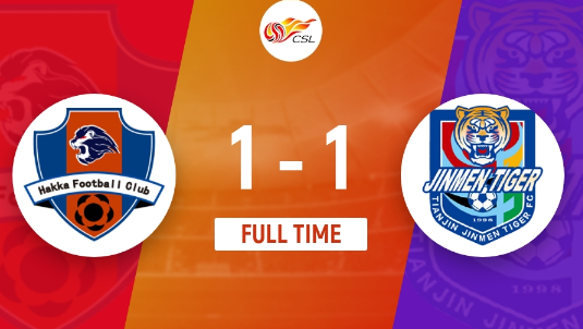 中超-梅州1-1战平津门虎 梅州3轮不胜天津2连平 罗德里格竖中指染红 中超-梅州1-1战平津门虎 梅州3轮不胜天津2连平 罗德里格竖中指染红