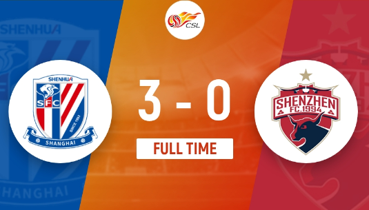 中超-申花3-0轻取深圳止连败,吴曦临空斩,马莱莱双响 中超-申花3-0轻取深圳止连败,吴曦临空斩,马莱莱双响