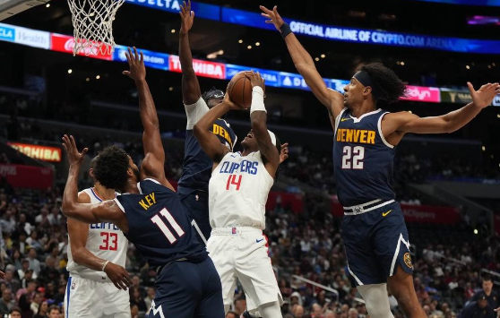 约基奇25+14卡椒威少休战 戈登13分掘金103-90胜快船 约基奇25+14卡椒威少休战 戈登13分掘金103-90胜快船