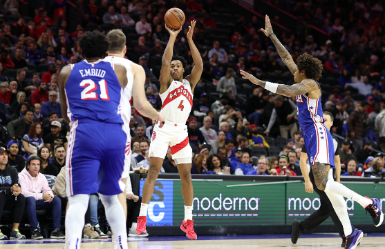 恩比德28+13+7施罗德空砍两双 76人114-99力擒猛龙迎3连胜 恩比德28+13+7施罗德空砍两双 76人114-99力擒猛龙迎3连胜