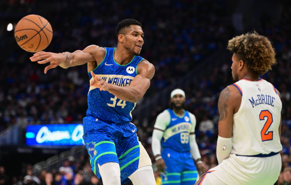 利拉德戴表杀死比赛布朗森空砍45分 字母22分雄鹿110-105胜尼克斯 利拉德戴表杀死比赛布朗森空砍45分 字母22分雄鹿110-105胜尼克斯