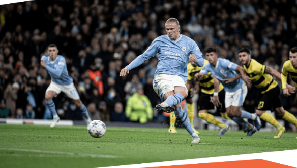 欧冠-哈兰德双响福登破门 曼城3-0年轻人提前出线 欧冠-哈兰德双响福登破门 曼城3-0年轻人提前出线