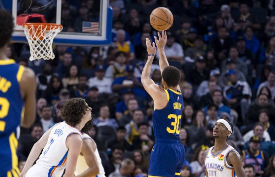 库里复出25分SGA狂砍40分 切特36+10雷霆加时130-123送勇士6连败 库里复出25分SGA狂砍40分 切特36+10雷霆加时130-123送勇士6连败