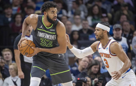 爱德华兹23+10+5 布伦森25+6 森林狼117-100终结尼克斯三连胜 爱德华兹23+10+5 布伦森25+6 森林狼117-100终结尼克斯三连胜