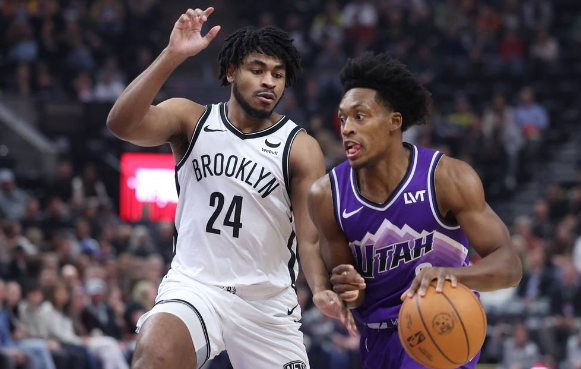 塔克27+6 塞克斯顿27+6 托马斯32分 爵士125-108送篮网3连败 塔克27+6 塞克斯顿27+6 托马斯32分 爵士125-108送篮网3连败