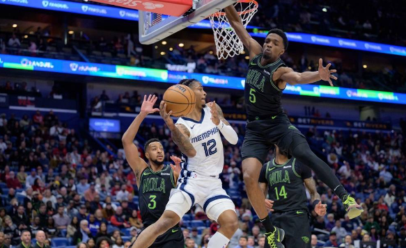 灰熊115-113险胜鹈鹕 莫兰特复出砍34分+极限绝杀 莺歌34+6 灰熊115-113险胜鹈鹕 莫兰特复出砍34分+极限绝杀 莺歌34+6