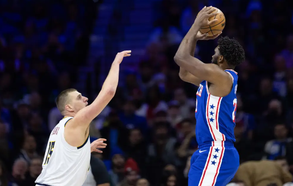 76人126-121力克掘金 恩比德41+7+10 马克西25+5+9 约基奇25+19 76人126-121力克掘金 恩比德41+7+10 马克西25+5+9 约基奇25+19