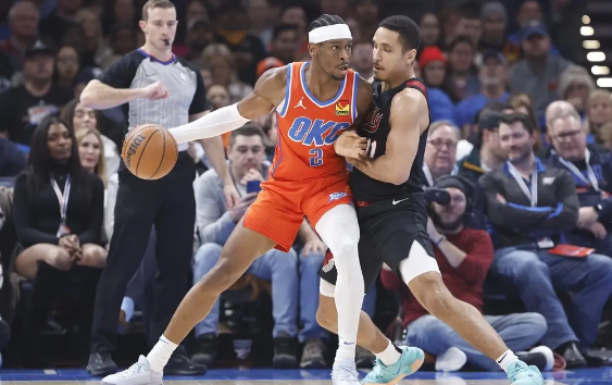 亚历山大33+10布罗格登18分 杰威绝杀雷霆111-109胜开拓者 亚历山大33+10布罗格登18分 杰威绝杀雷霆111-109胜开拓者