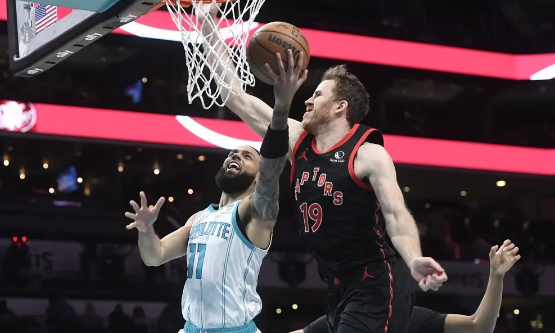 巴雷特23分布里奇斯45+8+7难救主 猛龙7人上双123-117擒黄蜂 巴雷特23分布里奇斯45+8+7难救主 猛龙7人上双123-117擒黄蜂