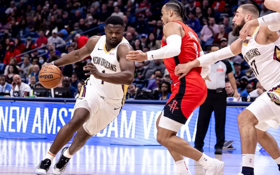 锡安砍27+10麦科勒姆28分 鹈鹕127-105大胜火箭夺4连胜 锡安砍27+10麦科勒姆28分 鹈鹕127-105大胜火箭夺4连胜