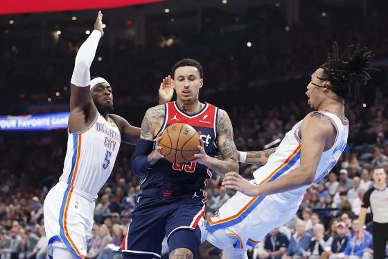 亚历山大30+9普尔21分 切特两双雷霆147-106送奇才十连败 亚历山大30+9普尔21分 切特两双雷霆147-106送奇才十连败