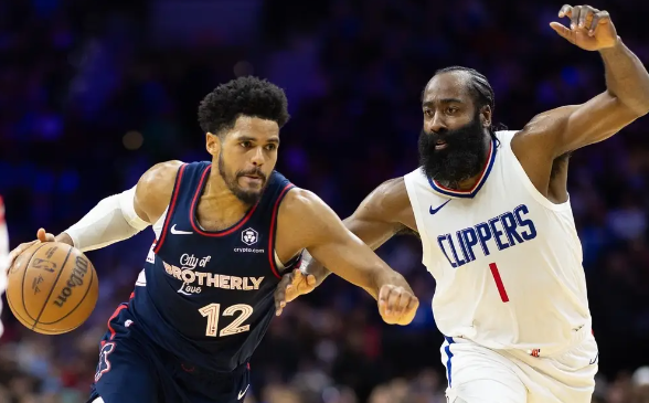 小卡末节10分救赎+关键盖帽 哈登16+14 快船108-107逆转76人 小卡末节10分救赎+关键盖帽 哈登16+14 快船108-107逆转76人