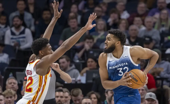 唐斯复出11+8 戈贝尔10中10砍25+19 森林狼109-106送老鹰5连败 唐斯复出11+8 戈贝尔10中10砍25+19 森林狼109-106送老鹰5连败