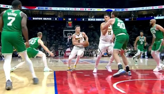 凯尔特人130-104大胜掘金！布朗21分 塔图姆17分 约基奇空砍20分 