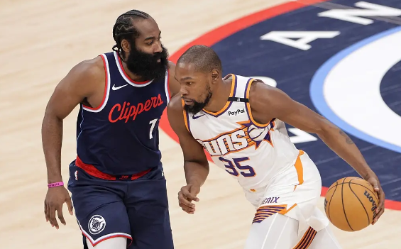 杜兰特25+7哈登空砍准三双 太阳加时116-113险胜快船