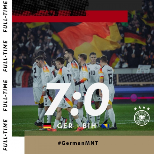 欧国联-德国7-0波黑锁欧国联A3头名 维尔茨2射1传哈弗茨传射 欧国联-德国7-0波黑锁欧国联A3头名 维尔茨2射1传哈弗茨传射