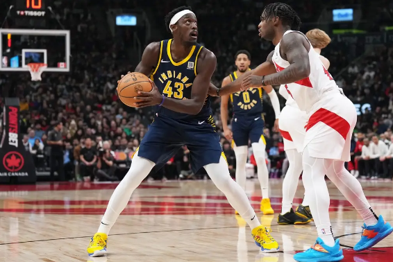 巴雷特39+9 珀尔特尔30+15 西卡25+10 猛龙胜步行者止7连败 巴雷特39+9 珀尔特尔30+15 西卡25+10 猛龙胜步行者止7连败