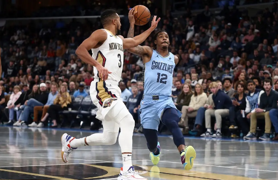 莫兰特复出27+7 JJJ23+8 莺歌缺阵 灰熊击退鹈鹕 莫兰特复出27+7 JJJ23+8 莺歌缺阵 灰熊击退鹈鹕