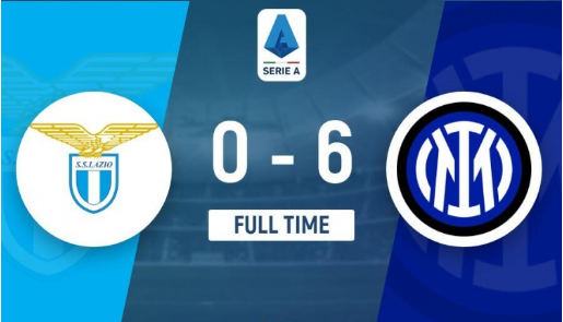 意甲-国米6-0拉齐奥十轮不败 恰20、邓弗里斯、迪马尔科传射