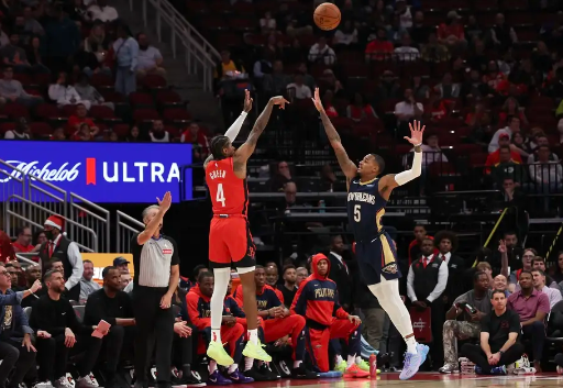 杰伦-格林第三节22分 狄龙半场20分 申京23+9+7 火箭轻取鹈鹕 杰伦-格林第三节22分 狄龙半场20分 申京23+9+7 火箭轻取鹈鹕