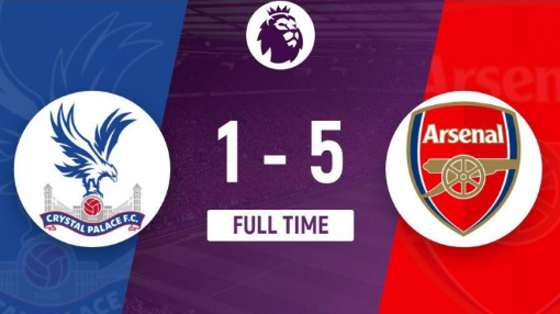 英超-水晶宫主场1-5阿森纳,热苏斯双响,萨卡伤退 英超-水晶宫主场1-5阿森纳,热苏斯双响,萨卡伤退