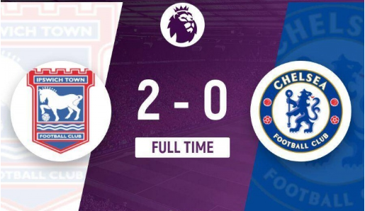 英超-切尔西0-2伊镇3轮不胜!帕尔默中柱 约根森送点 英超-切尔西0-2伊镇3轮不胜!帕尔默中柱 约根森送点