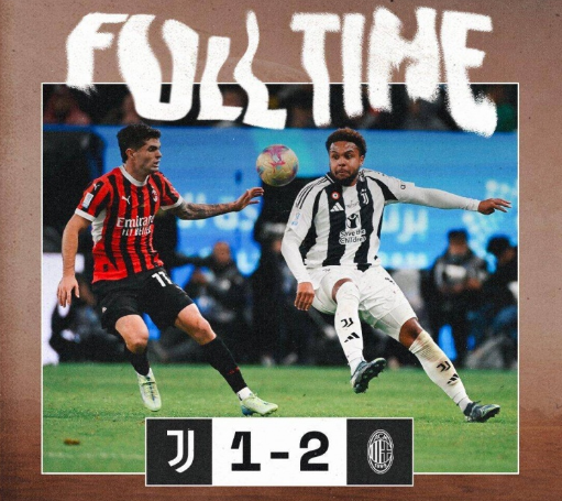 意超杯-米兰2-1逆转尤文决赛将战国米 孔塞桑执教开门红