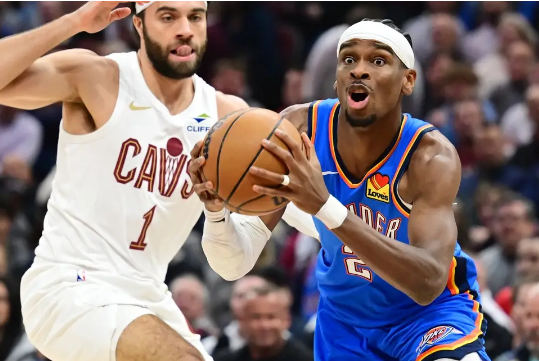 榜首大战！骑士双塔制霸！加兰关键上篮终结雷霆15连胜！