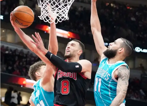 三球26+9 马威19+19 武切维奇40+12 黄蜂送公牛4连败