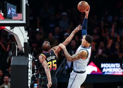 杜兰特29分 理查兹20+19 库兹马30+11 太阳送奇才13连败 杜兰特29分 理查兹20+19 库兹马30+11 太阳送奇才13连败