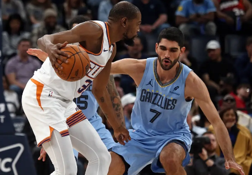 莫兰特14罚14中&29+8 太阳5人20+仍失利 灰熊加时逆转 莫兰特14罚14中&29+8 太阳5人20+仍失利 灰熊加时逆转