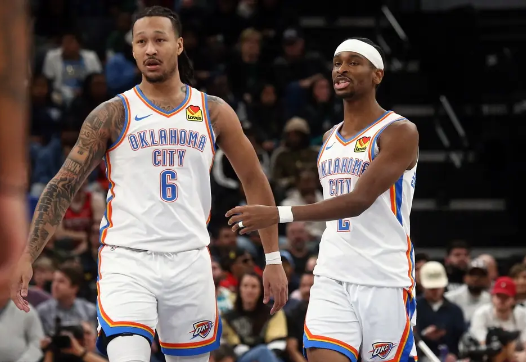 亚历山大41+8 莫兰特24+6 切特&JJJ缺战 雷霆对灰熊取8连胜