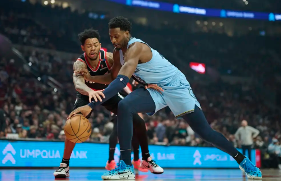 阿夫迪亚31+16+8贝恩20分 西蒙斯22分开拓者115-99轻取灰熊