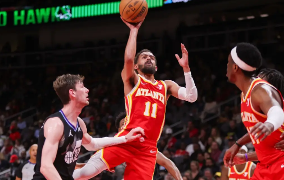 特雷-杨23+15 奥孔武27+12 乔治35分 老鹰轰147分送爵士9连败 特雷-杨23+15 奥孔武27+12 乔治35分 老鹰轰147分送爵士9连败